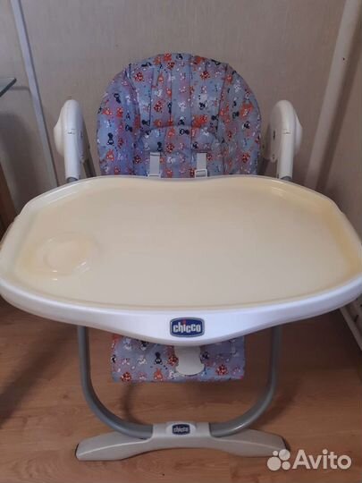 Стульчик для кормления chicco polly