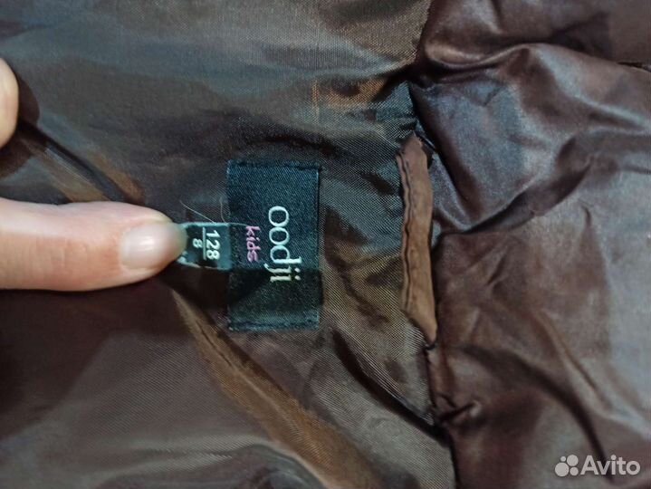 Зимняя куртка для девочки 128