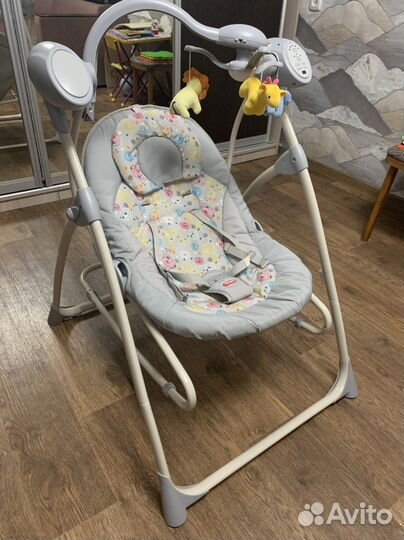 Детские электронные качели Carrello 3в1