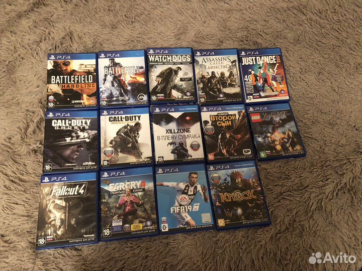 Диски на ps4