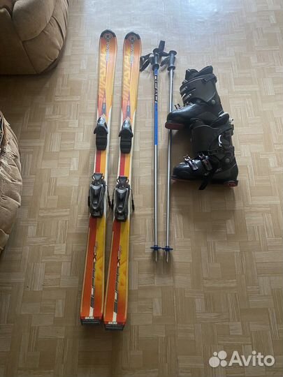 Горные лыжи комплект