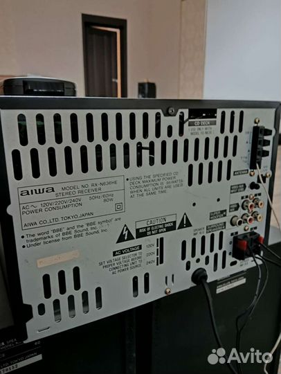 Ресивер aiwa без колонок