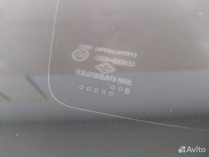 Стекло кузовное глухое левое Renault Duster 2012