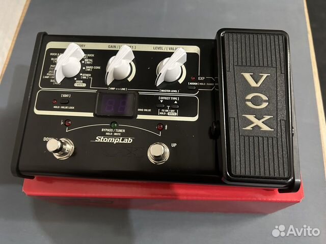 Гитарный процессор vox stomplab 2g объявление продам