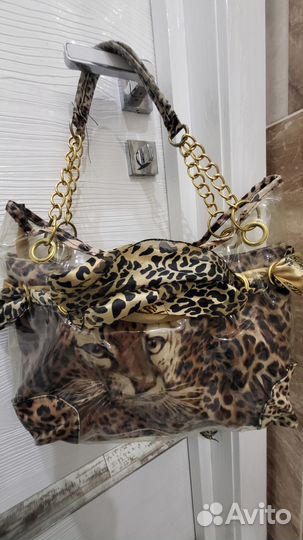 Леопардовая сумка