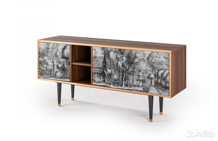 Тв-тумба T5 - Орех - A Pond