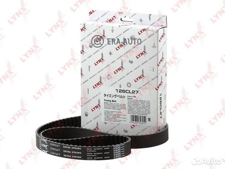 Lynxauto 126CL27 Ремень грм nissan Primastar(X83) 2.0 01-06 / Terano(D10) 2.0 14 opel Vivaro a 2.0 0