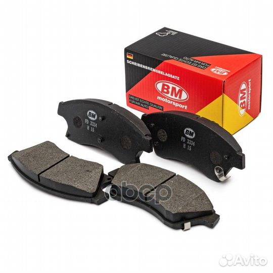 Колодки тормозные GM cruze пер. fd3334 BM-Motor