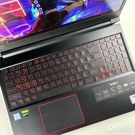 Игровой ноутбук Acer Nitro i5/GTX1650/IPS