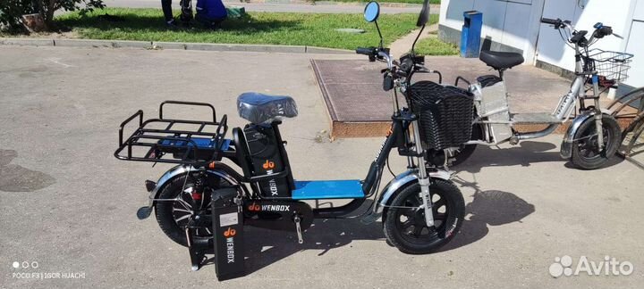 Электровелосипед монстер с двумя акб