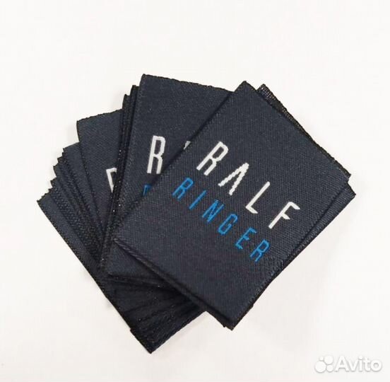 Жаккардовые этикетки