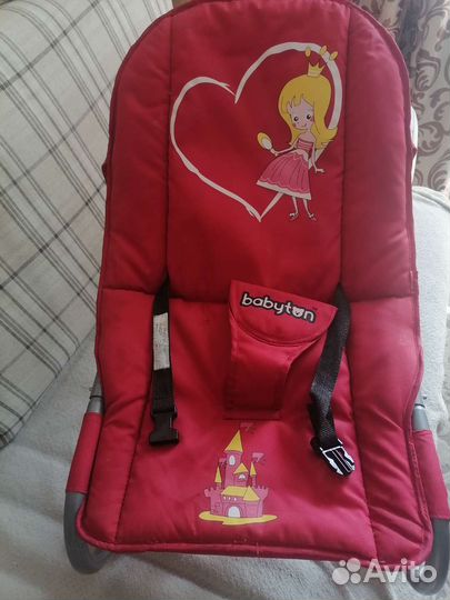 Шезлонг детский