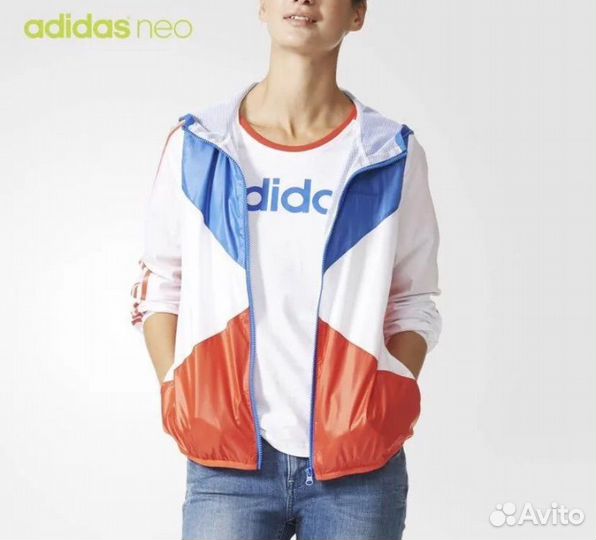 Лонгослив Ветровка Adidas xs