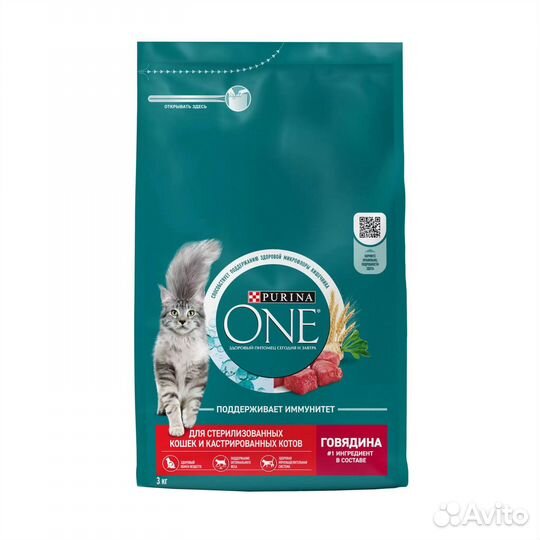 Purina ONE 3 кг