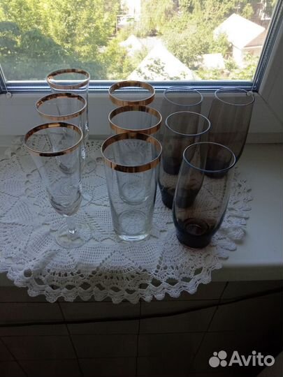 Стаканы. Фужеры.Стекло