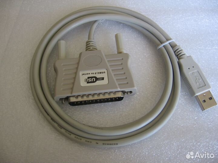 Кабель - переходник USB - RS232/serial COM port