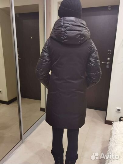 Куртка зимняя женская двухсторонняя