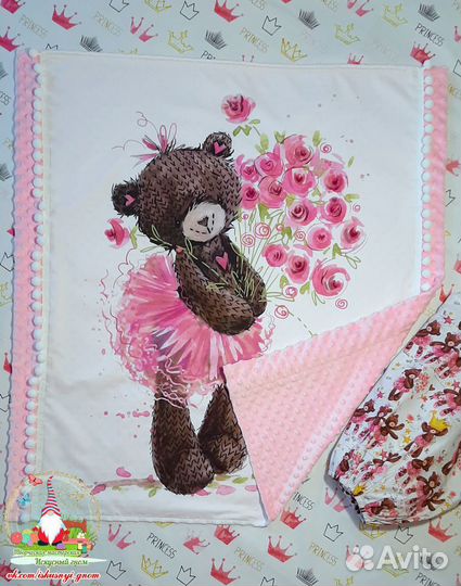 Комплект постельного белья в детскую кроватку