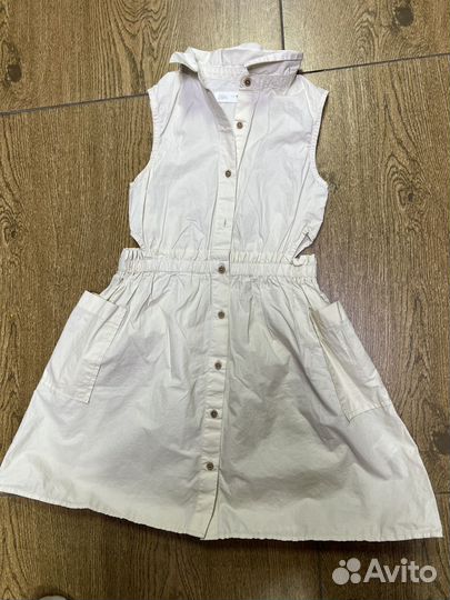 Летнее платье для девочки 128 Зара