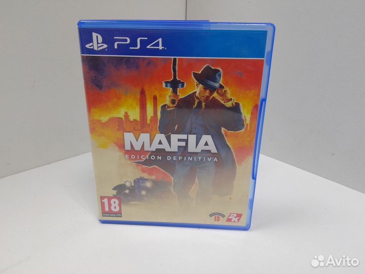 Игровые диски. Sony Playstation 4 Mafia: Definitiv