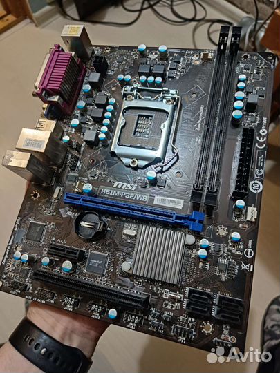 Материнская плата 1155 нерабочая