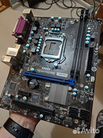 Материнская плата 1155 нерабочая