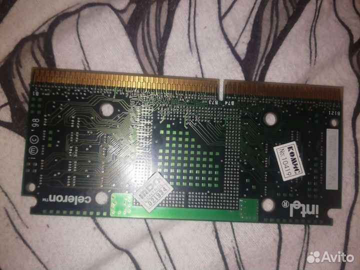 Процессор Celeron 300 MHz