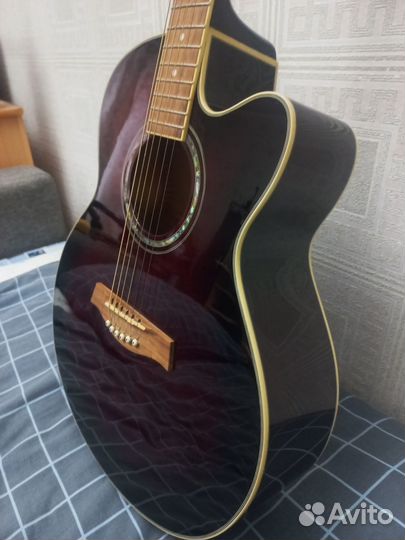 Электроакустическая гитара ibanez AEL20E TCS