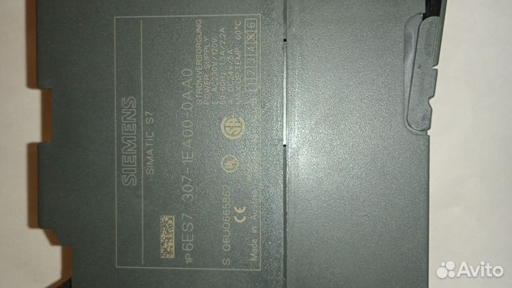 Блок питания Siemens 6ES7307-1EA00-0AA0