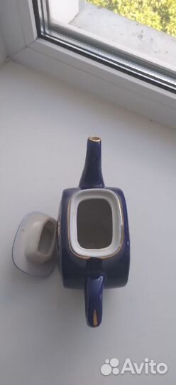 Заварочный чайник Гжель СССР