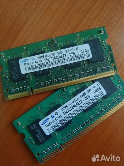 Оперативная память Elpida ddr2 для ноутбука