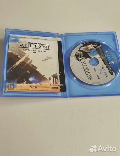 Игра для PS4: Star Wars battlefront (USA edition)