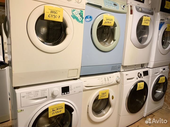 Cтиральные машины Б/У. Гарантия. Доставка