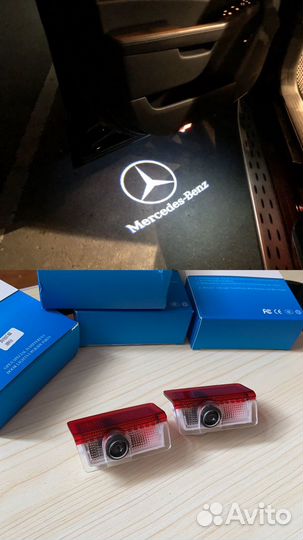 Подстветка на двери бмв/мерседес