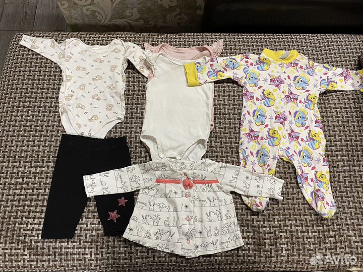 Вещи на девочку от 0-6