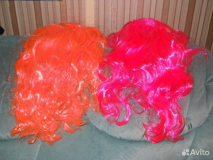 Колпак повара, парики карнавальные, шаль, сумки