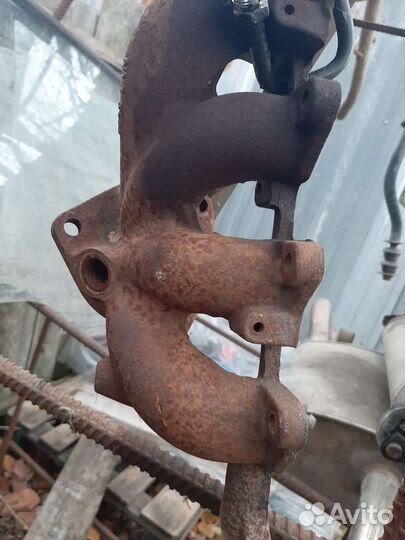 Коллектор выпускной Дэу Матиз