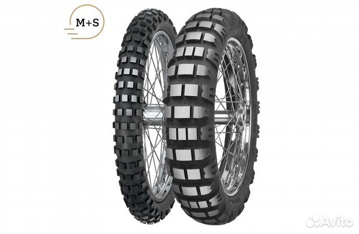 Mitas E-09 130/80-18 мотошина митас тур эндуро