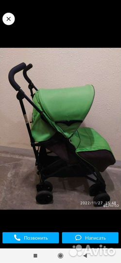 Прогулочная коляска трость torino