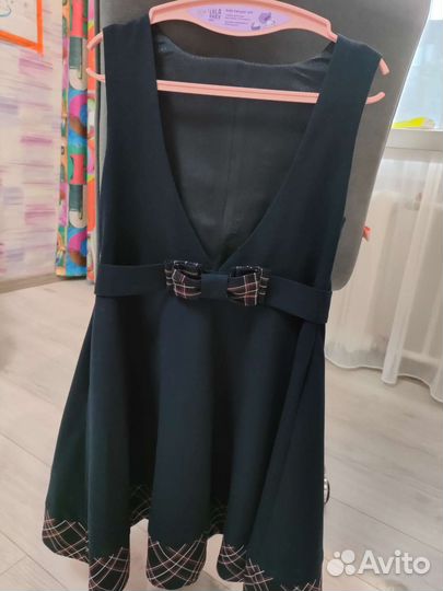 Школьный сарафан 134