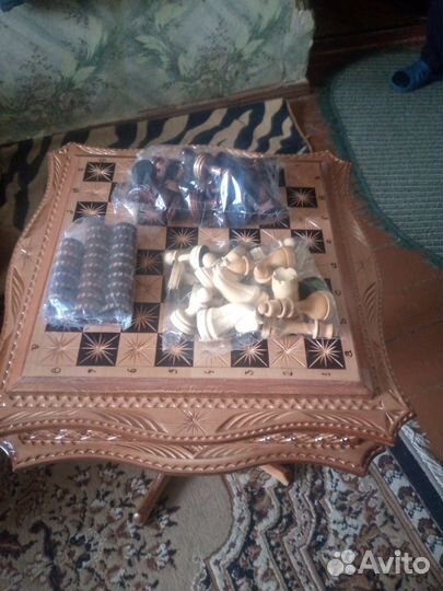 Шахматы ручной работы деревянные