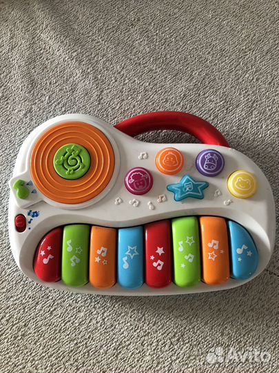 Пианино детское на батарейках