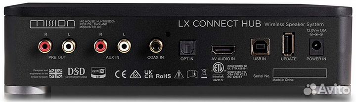 Беспроводная ас Mission LX Connect Lux Black