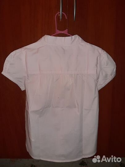 Рубашка / блузка школьная на девочку. р.116