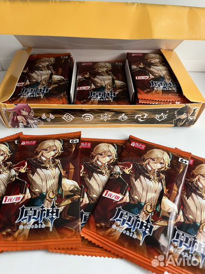 Коллекционные карточки Genshin Impact Кавех