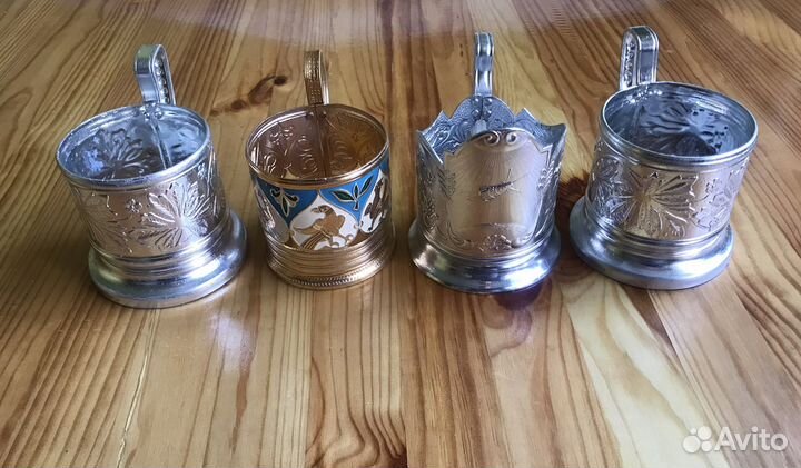 Подстаканники СССР космос,эмаль