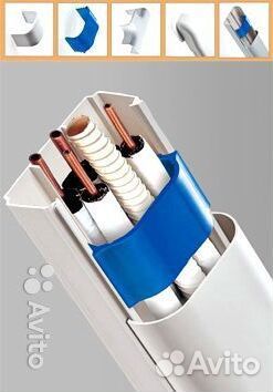 Кабельный канал 74х55х2000мм Арктик