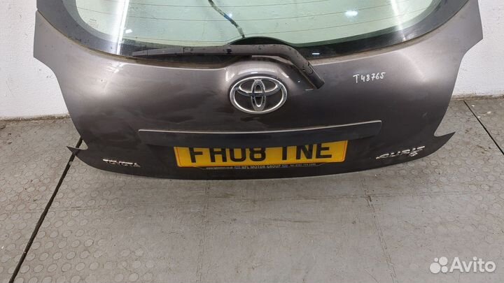 Крышка багажника Toyota Auris E15