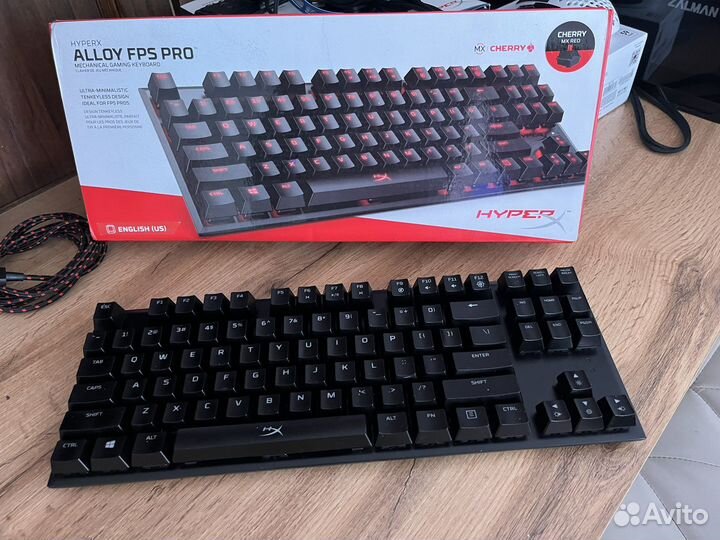 Игровая клавиатура hyperx alloy fps pro