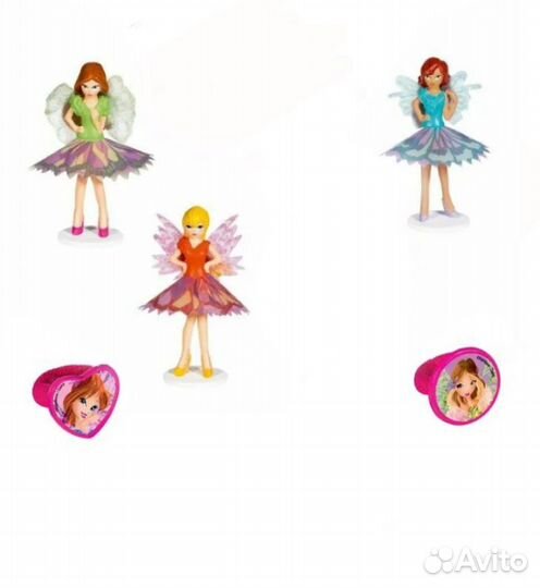 Winx фигурки из яиц luigi zaini (Италия)